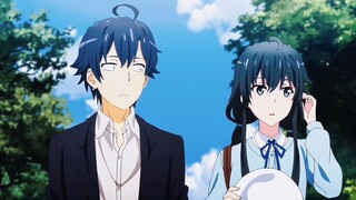 Lucu sekali~ Ke mana pun O-sensei pergi, Yukino mengikutinya