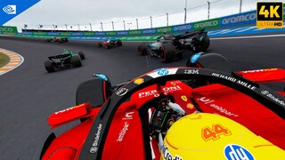 F1 Ultra Realista 2025 | Lewis Hamilton Ferrari SF-25 Gyro Cam | Zandvoort 2025 | Assettto Corsa