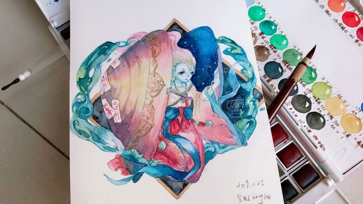 What’s the 40-color GOWEN palette like for 80 yuan? Surprisingly, it doesn’t have issues with faded 