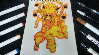 Gambar Luffy Gear 5 + Rikudo Mode [ Part 2 ]