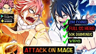 Attack on Mage Gameplay - 50K Diamonds - RPG Game Andr0id