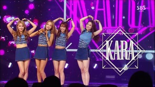 具荷拉生前最后一次团体活动！KARA《CUPID》舞台混剪/一键换装