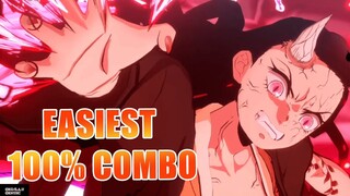 Awakened Nezuko EASIEST 100% Combo vs. SOME Characters
