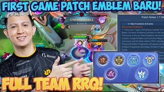 NEW PATCH AND NEW EMBLEM WITH FULL RRQ !!! NO CUT NO EDIT