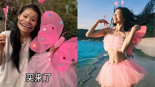 Tôi nghe nói các bạn muốn nhìn thấy tôi mặc váy công chúa có cánh bướm phải không?