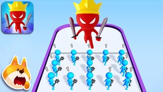 MERGE BATTLE 3D NGƯỜI QUE STICK MAN KẾT HỢP VÀ TIẾN HÓA RỒNG ĐÁNH BẠI KẺ THÙ - TOP GAME THÀNH EJ