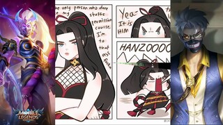 {Hanzo x hanabi}mobile legends-~ Bad Romance