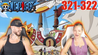 THOUSAND SUNNY! | One Piece Ep 321/322 Reaction & Discussion 👒