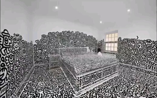 Artis Mr Doodle mengecat rumahnya dengan grafiti dan membuat video stop-motion yang menarik~