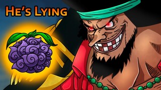 I just revealed Odas biggest lie.... MYTHICAL LOGIAS?!?