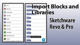 Sketchware Series Extra: How to import blocks and libraries