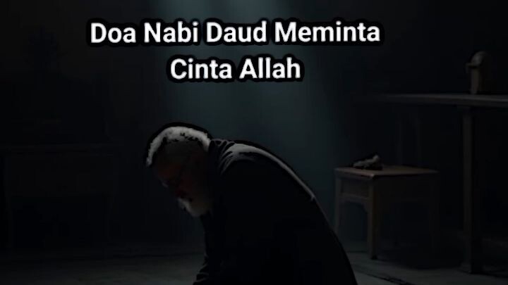 Doa Nabi Daud Meminta Cinta Allah