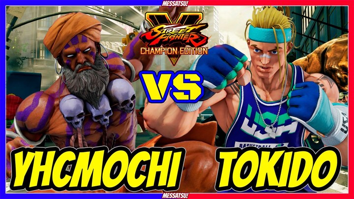 SFV CE💥 YHCmochi (Dhalsim)  VS  Tokido (Luke)💥Messatsu💥