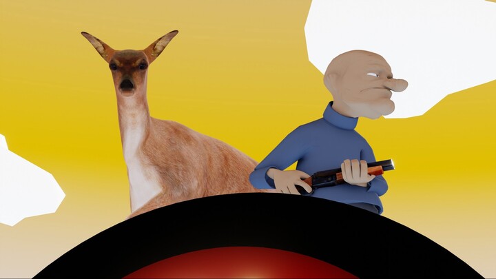 Hunter and Deer (EpicSaga3D) – Animated Short Film - Animation