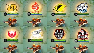 I BOUGHT ALL THE MPL EMOTES IN MOBILE LEGENDS 💎💎💎