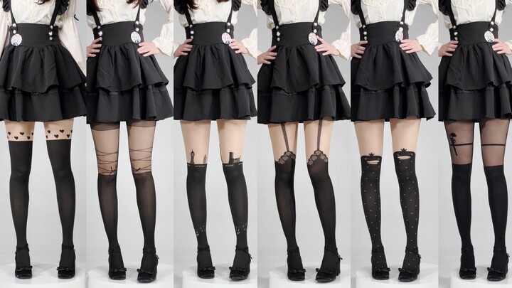 Perbandingan pencocokan dan percobaan memakai berbagai model kaus kaki [Beng Beng]