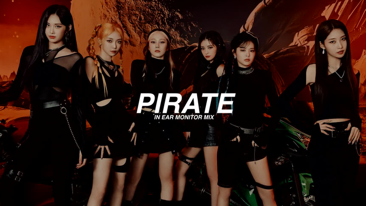 体验kpop偶像耳返系列，everglow - 《pirate》耳返版本，建议佩戴耳机
