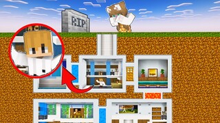 Minecraft, but CeeGee Built a mansion inside his grave! Tagalog