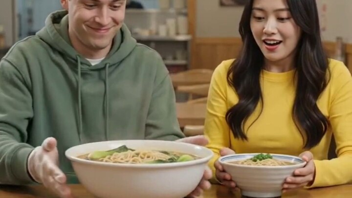 😂 这顿饭吃得太离谱了！最后的表情亮了！🤣