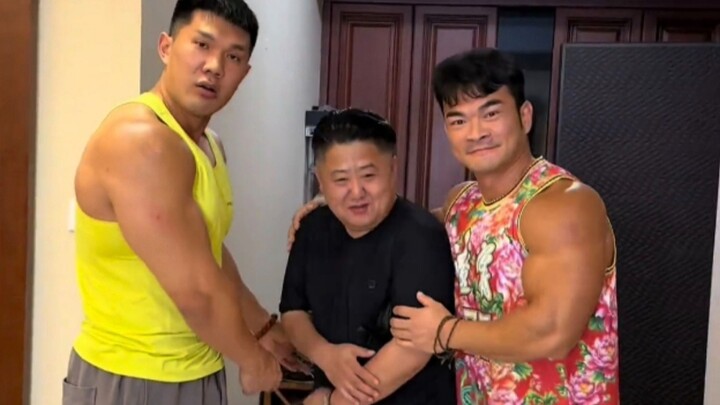 สามีของฉันพาเหล่าทังและแกงเกอมาที่บ้านเพื่อรับประทานอาหารเย็น และพวกเขาชื่นชมหมูตุ๋นและปลาเผาที่ฉันท