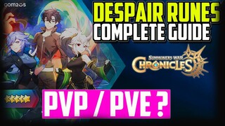 DESPAIR RUNES COMPLETE GUIDE - SW CHRONICLES