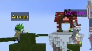 MATTSUN vs Amaan in Bed Wars Blockman Go