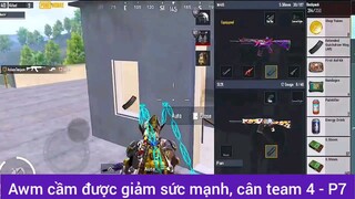 Awm cầm được giảm sức mạnh cân team 4 phần 7