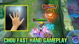 HAZA FAST HAND FOR CHOU NEW META GAMEPLAY TUTORIAL 2022 NEW SEASON 25 | Mobile Legends