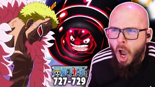 REACTING to GEAR 4 LUFFY vs DOFLAMINGO for the FIRST TIME!
