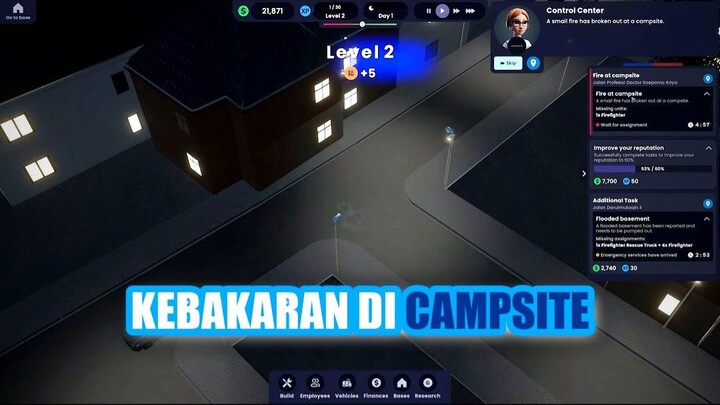 💥 WADUH! KEBAKARAN DI CAMPSITE! PETUGAS DAMKAR PANIK!