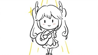 【A-SOUL/向晚】晚晚就是晚晚（水母之歌动画手书）