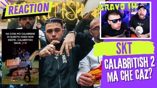 SKT - CALABRITISH 2 ( ITA & SUB ENG ) | UK DRILL REACTION by Arcade Boyz