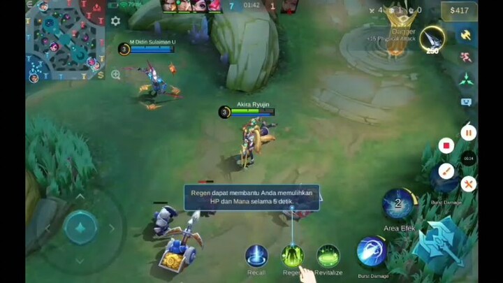 main mlbb pake tablet