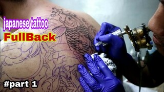 japanese style tattoo memang banyak peminatnya || black and grey tattoo