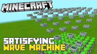 Minecraft: MINECART WAVE MACHINE [ Redstone Tutorial ] MCPE Xbox  PS4 PC Bedrock Java Console