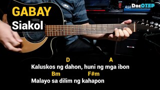 Gabay - Siakol (2005) Easy Guitar Chords Tutorial with Lyrics Part 1 SHORTS REELS