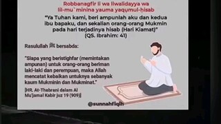 milyaran kebaikan ada di do'a ini.