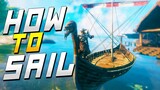 How to Sail Like a Viking in Less Than One Minute - Valheim Short / Early Access #Shorts