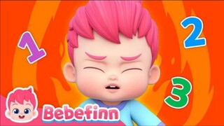 YouTube Bebefinn | EP115 | Let's Count to Three 😡☺️ | Fun Nursery Rhymes and Kids | VIEWS+25 | SONG
