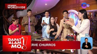 Soft serve ice cream at churros in one, tikman! | Dapat Alam Mo!
