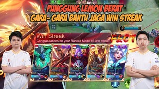 PERTAHANIN WINSTREAK BIAR GAK PECAH. DIGENDONG SAMA LEMON..