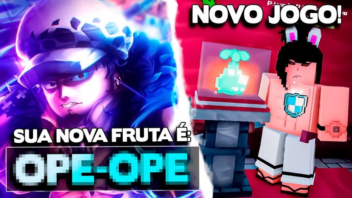 EU TESTEI O NOVO JOGO DE ONE PIECE MAIS INOVADOR DE TODOS OS TEMPOS DO ROBLOX! (PIXEL PIECE)
