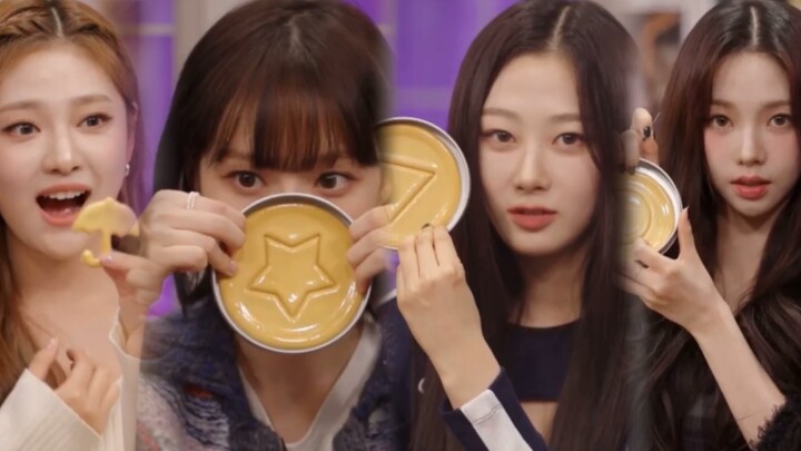 aespa’s special live stream: Playing Squid Game and cracking sugar cookies!