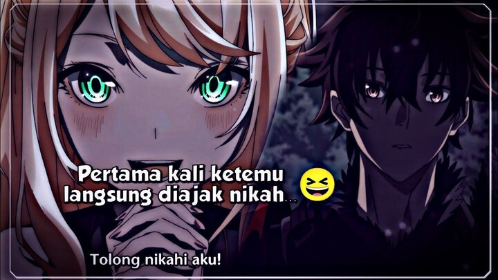 Ketika lu nyelamatin cewe dihutan, Langsung diajak nikah gk tuh...