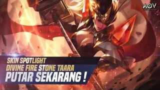 Divine Fire Stone Taara - Skin Spotlight Garena AOV (Arena Of Valor)