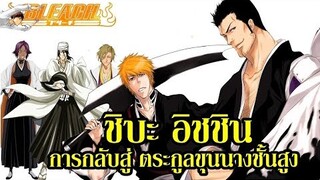 bleach ชิบะ อิชชิน การกลับสู่ตระกูลขุนนางชั้นสูง shiba isshin