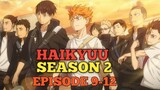 Haikyuu Season 2 Episode 9-12 Explained in telugu