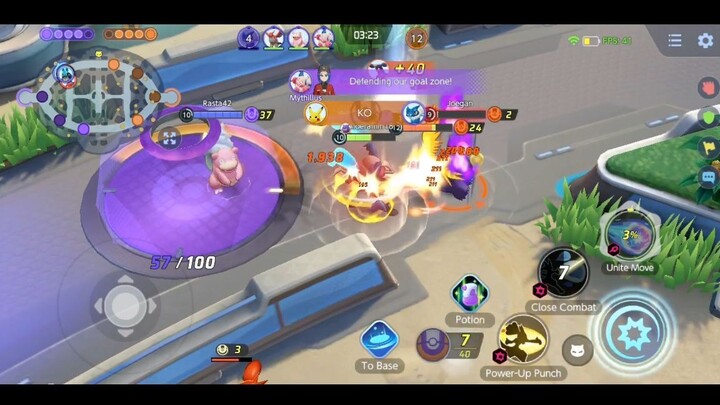 Gameplay - Pokemon Unite