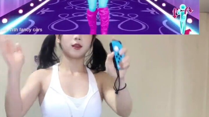 【Just Dance】I recorded it several times and finally finished it＼(`Δ')／