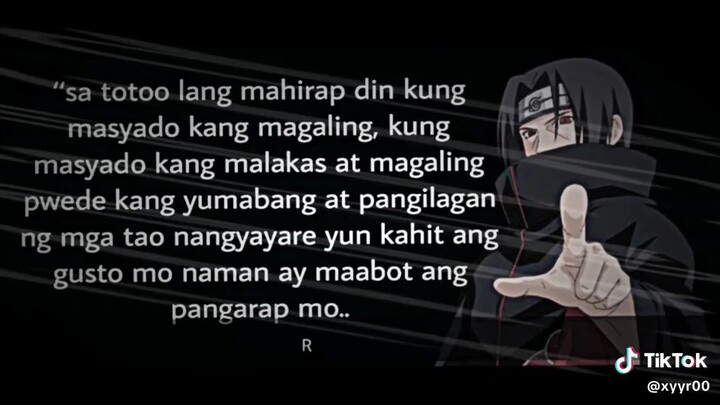 mahirap pag masyado tayong magaling at malakas
